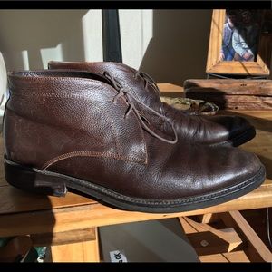 To Boot New York Deerskin Leather Chukkas